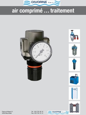 Catalogue traitement d'air comprimé